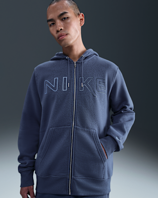 Nike Sportswear Club Men's Full-Zip Fleece Hoodie. Nike.com